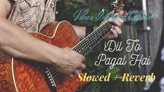 Dil To Pagal Hai | Slowed And Reverb | Lata Mangeshkar & Udit Narayan | Lofi | Vikas Dhakad Official