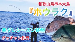 【磯釣り】和歌山県の磯釣り　シーズン終盤‼︎串本大島の『ホウラク』リベンジ（2022年3月20日）