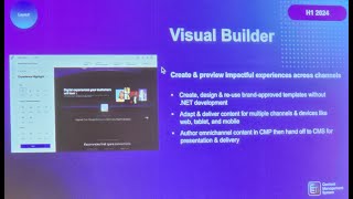 Optimizely Visual Builder Demo presented at Opticon '23 in San Diego, USA