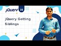 jQuery Getting Siblings - jQuery Tutorial 25 🚀