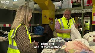 Fast fashion 'major problem' as textile recyclers overwhelmed with discarded clothes