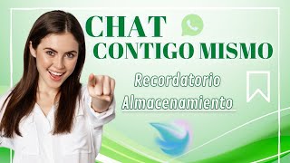 Cómo ENVIARTE MENSAJES A TI MISMO En WhatsApp ✓