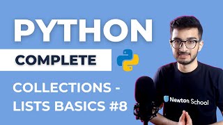 Collections in Python - Lists [Basics] - Complete Python Playlist