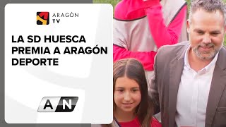 La SD Huesca premia a Aragón Deporte