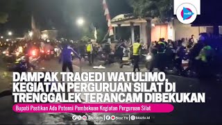 Tragedi Pesilat Rusak Polsek Watulimo, Bupati Trenggalek Pastikan Ada Potensi Pembekuan Kegiatan