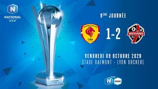 National J9 | SC Lyon - FC Bastia-Borgo (1-2)