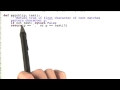 Regular Expressions Review - Part 3 - Design of Computer Programs