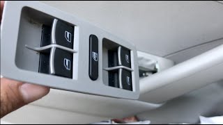 Volkswagen Window Switch Fix EASY!