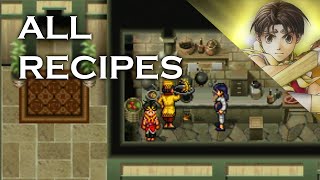 How to get All Recipes in Suikoden 2