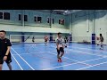 Solid Badminton Club Dubai | Jerico/Fhae vs Stan/Jopo