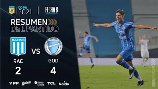 Copa De La Liga | Fecha 8 | resumen de Racing - Godoy Cruz