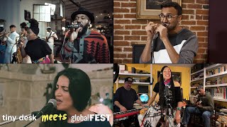 Tiny Desk Meets globalFEST: Vox Sambou, Aditya Prakash Ensemble, Rachele Andrioli, Martha Redbone