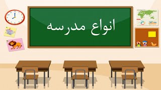 انواع مدرسه در زبان انگلیسی | اصطلاحات کاربردی در انگلیسی | اصطلاحات کاربردی روزمره انگلیسی