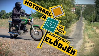 Kínai motorral a Mecsekben: Íme a 6-os főút elfeledett elődje!