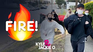 The Studio Gets Evacuated Due To A Fire Alarm! | KIIS1065, Kyle & Jackie O