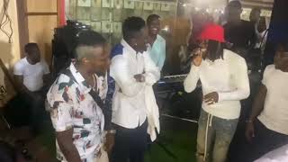 Talented Asamoah Gyan aka Baby Jet live Jam session with Stonebwoy