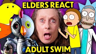 Elders React to Adult Swim | REACT