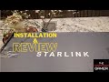 SpaceX Starlink Satellite Internet unboxing, installation and review.