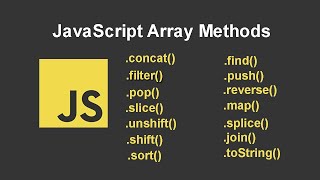 JAVASCRIPT PART 11 || JavaScript Array Methods Part 1