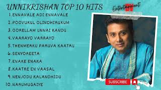 Unni Krishnan Hit Songs |  Unnikrishnan Love Melody Songs | TOP 10 HITS | TAMIL SONGS