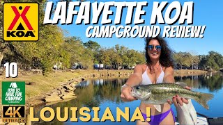 KOA Lafayette, Louisiana Campground Review