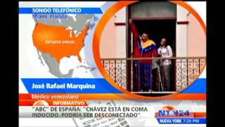 Presidente Chávez tiene un "90% de probabilidades" de no recuperarse: médico José Marquina