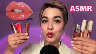 Persian ASMR Lip Gloss~تست بهترین لیپ گلاس ها روی لبای من و تو🫦