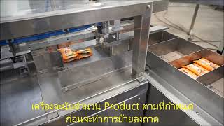 เครื่องบรรจุกล่อง เครื่องบรรจุสินค้าลงกล่อง แบบอัตโนมัติ / Sales 080-714-6987