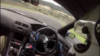 日光サーキット ドリフト2回目 S14 シルビアNA drift onboard Nikko