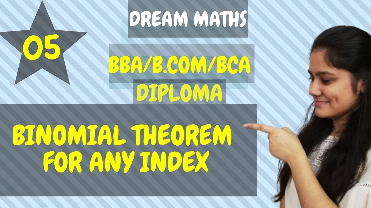 How To Solve Questions Of Binomial Theorem|BBA Maths|BCA Maths|BCOM ...