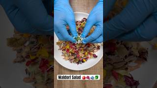 Waldorf salad #capcut #food #recipe #ytshorts #fypシ゚