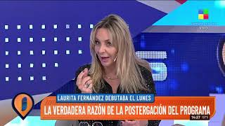 La verdadera razón acerca de la postergación del programa de Laurita Fernández