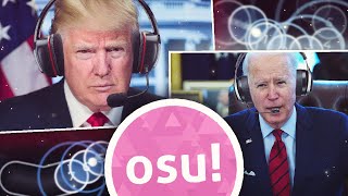 Trump and Biden play osu! again