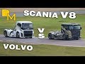 SCANIA CHIMERA 2000 HP DUELL VS. VOLVO IRON KNIGHT TRUCK RACING GIANTS HEAD TO HEAD | DREAM MACHINES