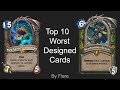 Top 10 Worst Designed Hearthstone Cards