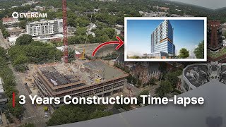 From Ground to Sky: 400H Tower's 20-Story Evolution Time-lapse in 4K