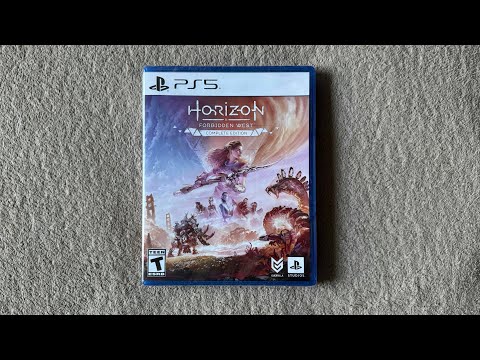 Horizon: Forbidden West Complete Edition PS5 Unboxing