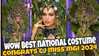 WOW GRABE! Pasabog Full video Performance Panalo CJ Opiaza National costume Miss Grand inte 2024