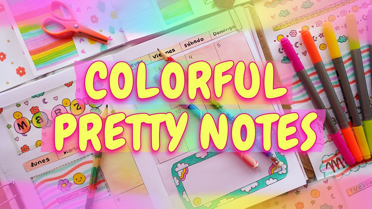 Notebook Notes Decoration At Diane Rearick Blog