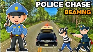 POLICE CARS CHASING CRASH😱 #beamng drive crashes, #police chase, #beamng police chase, #beamng.drive
