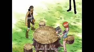 One piece | liar Norland's Story English sub | (Skypiea)