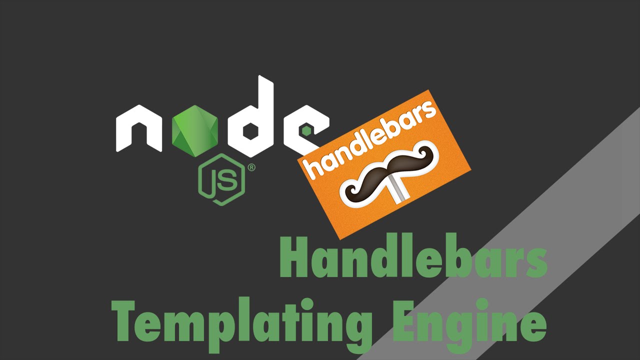 Node Js Express Tutorial Handlebars Templating Engine Youtube