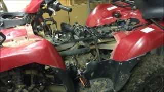 2005 Kawasaki Brute Force 750 - Carb Removal