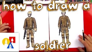 How To Draw A Soldier