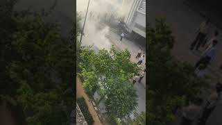 Dha 1 Islamabad car fire part 2(2)