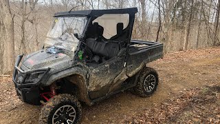 HONDA PIONEER 1000 LE OFF-ROADING IN KENTUCKY || Trail Riding the sxs