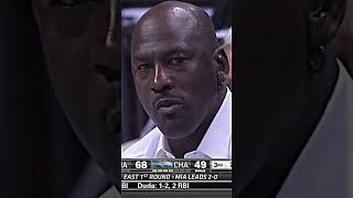 When LeBron Stares Down Michael Jordan While Dunking 😢 #shorts