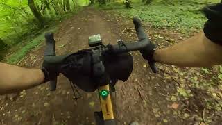 Sharing gravel tracks and cycle paths of north Cardiff on a Gravel bike