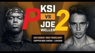 (Sequel) KSI vs Joe Weller – Copper Box Arena February 3rd 2018