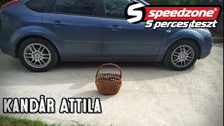 Speedzone 5 perces teszt: Kandár Attila - A kosár